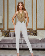 Curvalu Leggings de Yoga de Cintura Alta con Control Abdominal