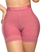 Curvalu Braguita de Encaje con Efecto Lifting de Glúteos Shorts Invisibles