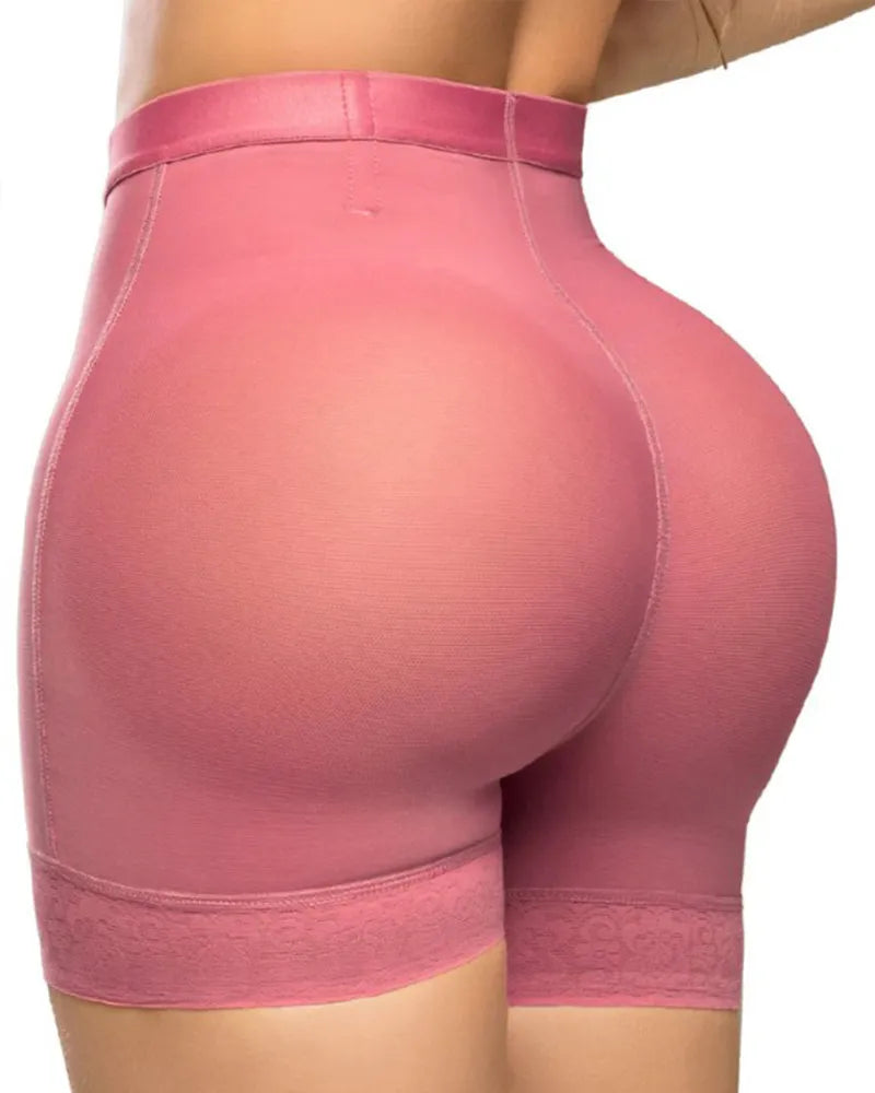 Curvalu Braguita de Encaje con Efecto Lifting de Glúteos Shorts Invisibles