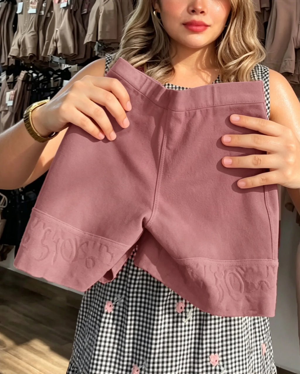 Curvalu High Waist Butt Lifter Shaping Shorts With Lace Trim