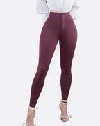 Curvalu Leggings de Yoga de Cintura Alta con Control Abdominal