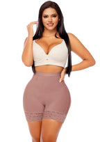 Curvalu Braguita de Encaje con Efecto Lifting de Glúteos Shorts Invisibles