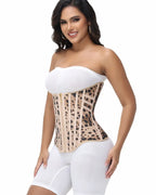 Curvalu Double Layer Waist Trainer Belt Steel Boned Compression