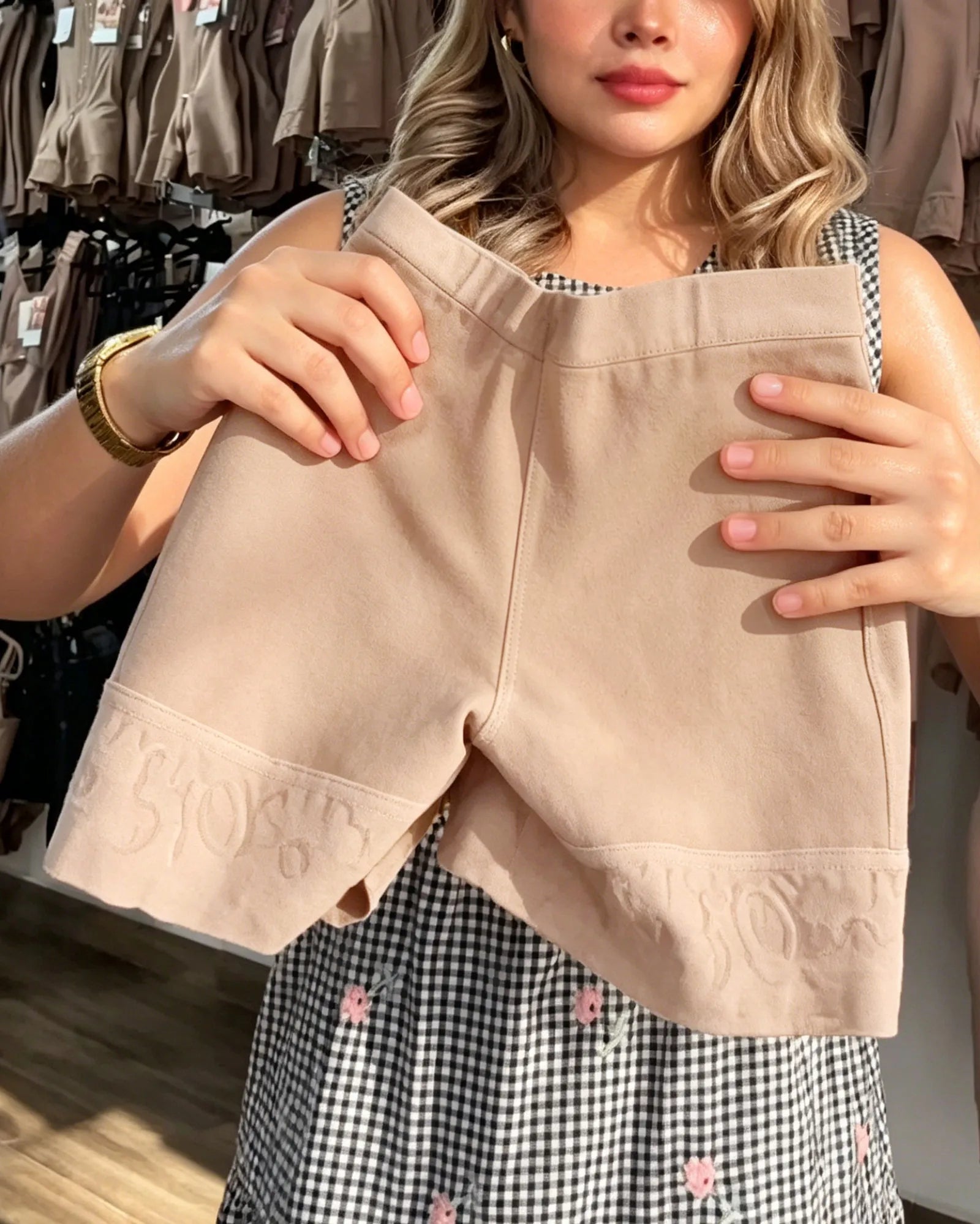 Curvalu High Waist Butt Lifter Shaping Shorts With Lace Trim